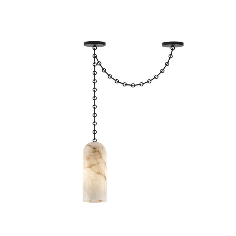 Auberon Cascading Chain Capsule Chandelier