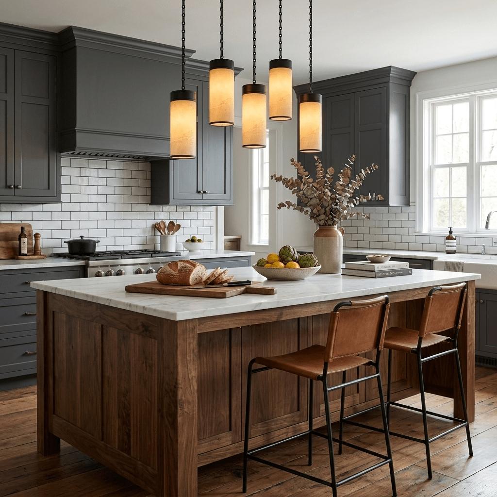 Lysander Cascading Chain Cylinder Chandelier
