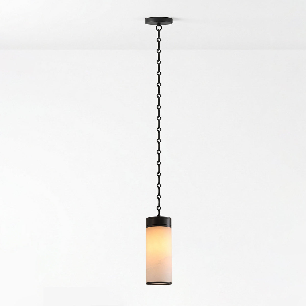Lysander Cascading Chain Cylinder Chandelier