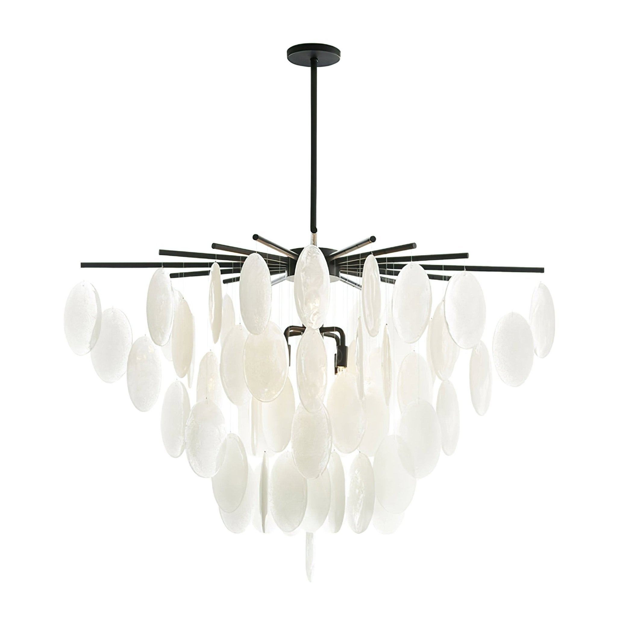 Isaiah Luxury Glass Chandelier