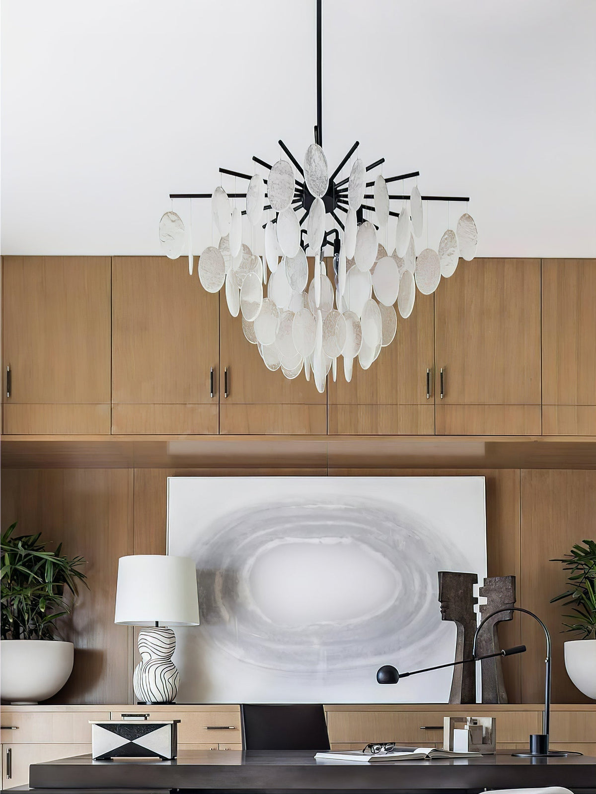 Isaiah Luxury Glass Chandelier