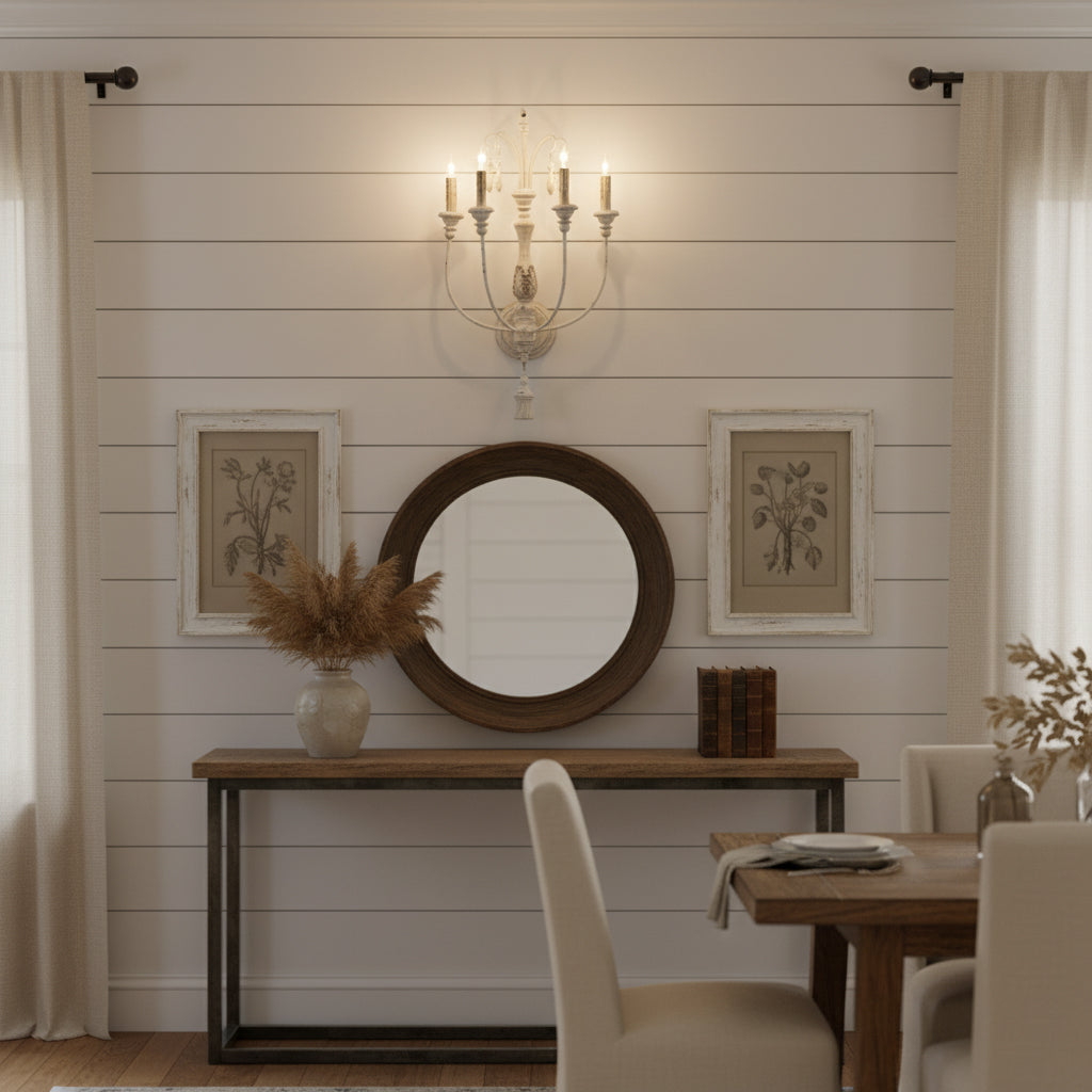 Valdren Candle Wall Lamp