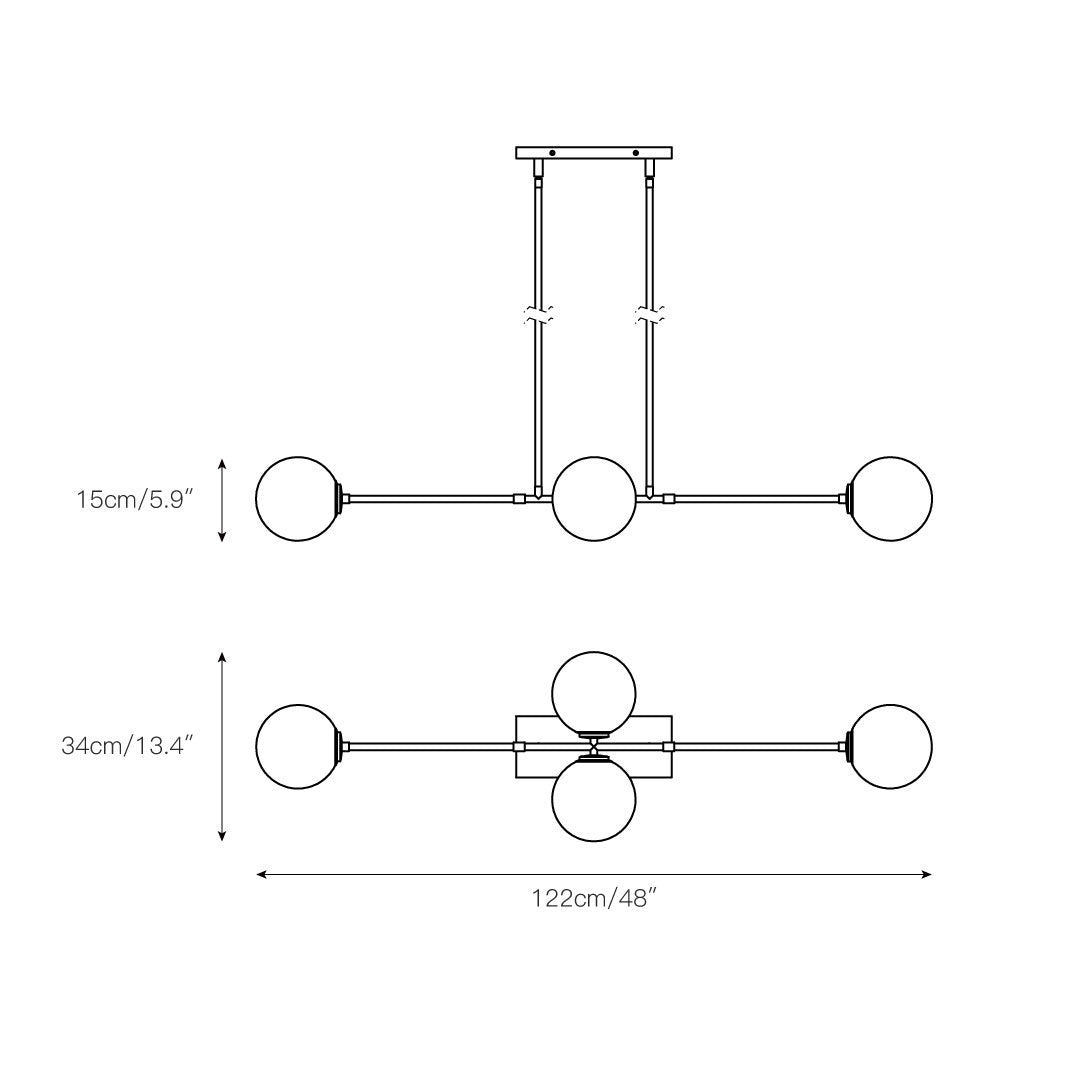Reninira Linear Pendant Lamp