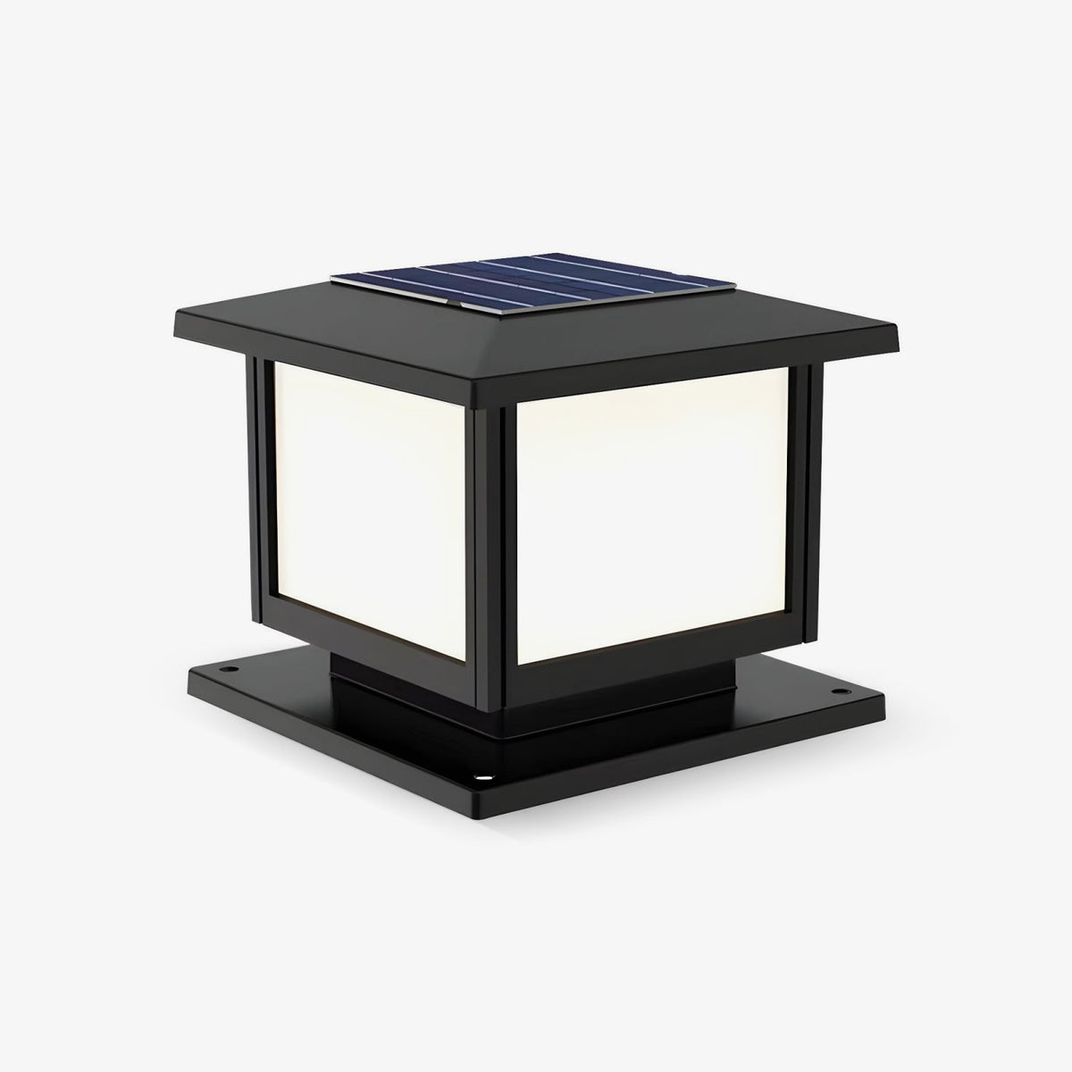 Avenuina Pavilion-style Square Solar Outdoor Light