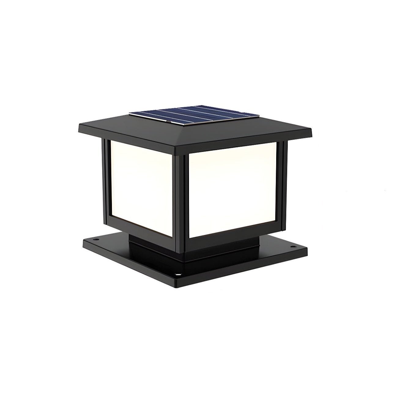 Avenuina Pavilion-style Square Solar Outdoor Light
