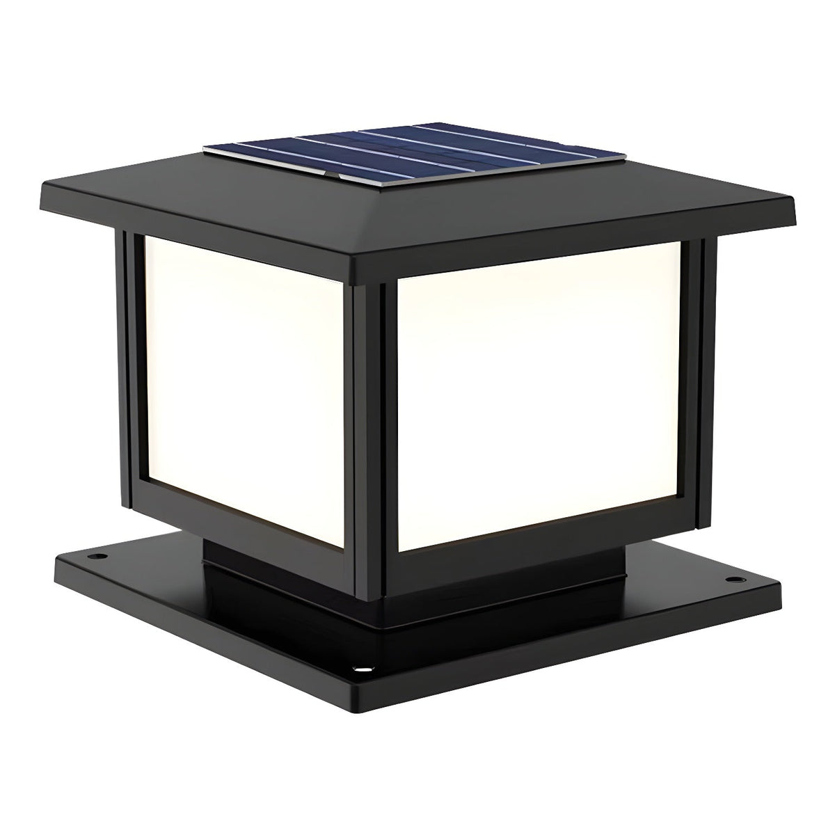 Avenuina Pavilion-style Square Solar Outdoor Light