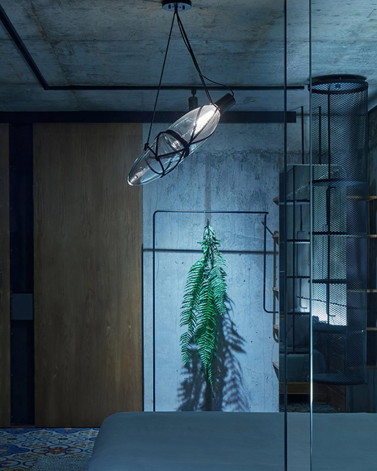 Sior Individual Creativity Bottle Glass Pendant Lamp