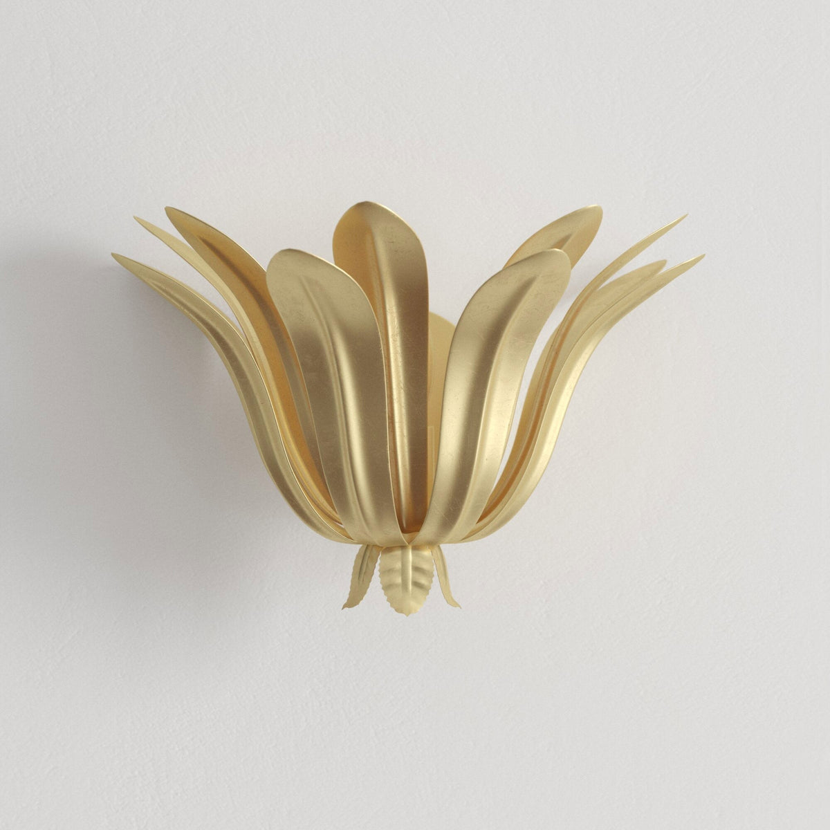 Solivette Brass Wall Lamp