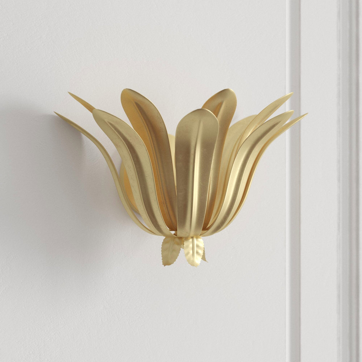 Solivette Brass Wall Lamp