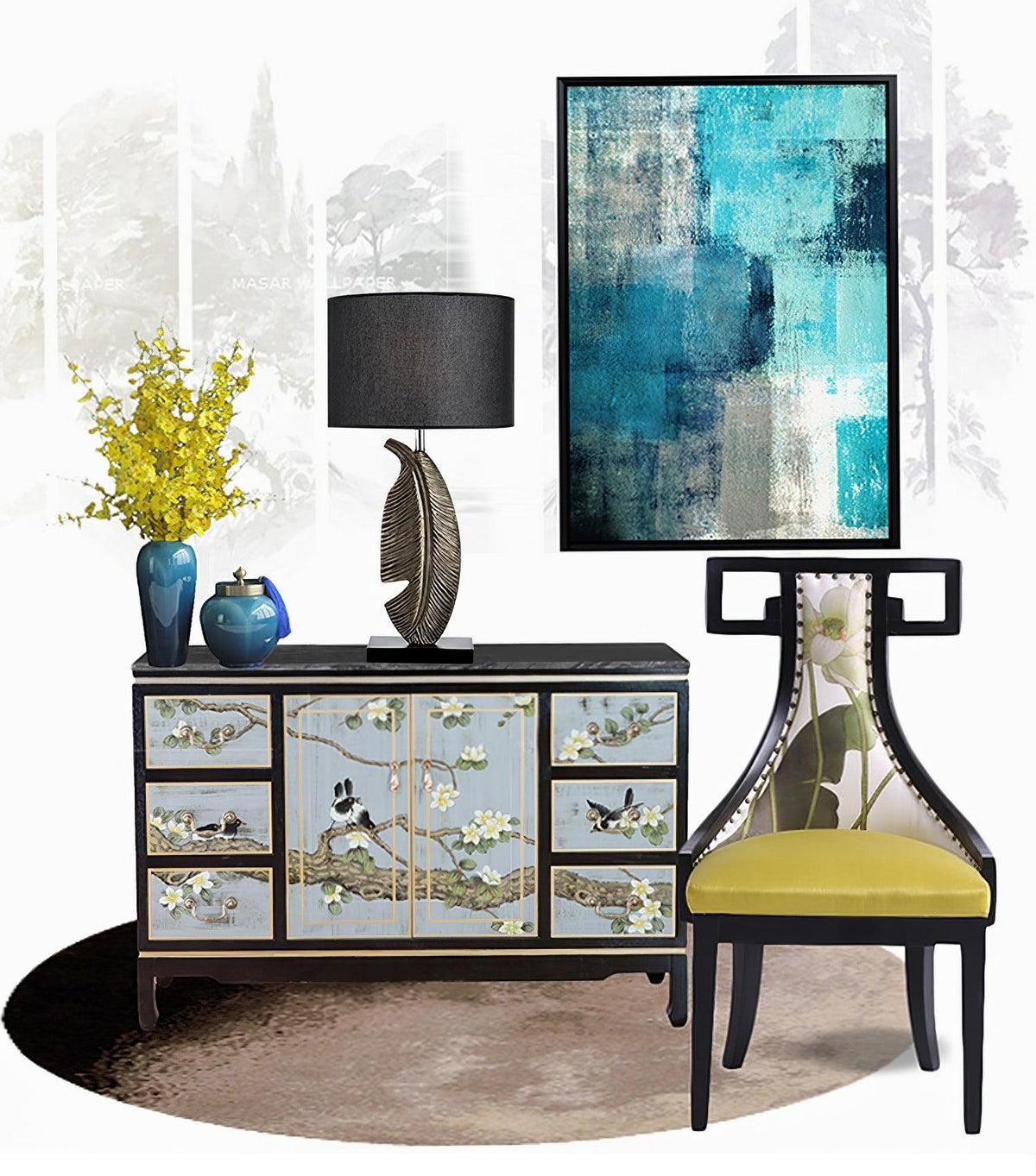 Riviiella Modern Table Lamp