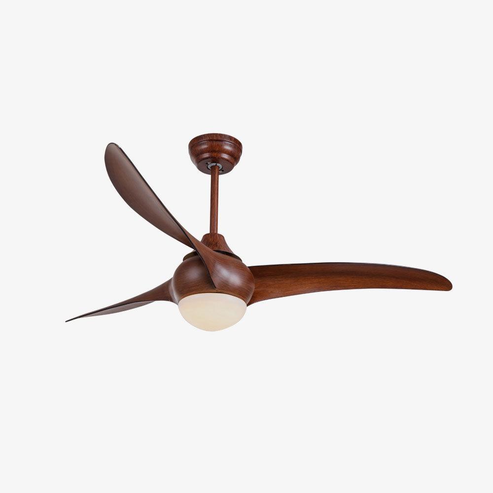 Selerena Natural Traditional Ceiling Fan Light