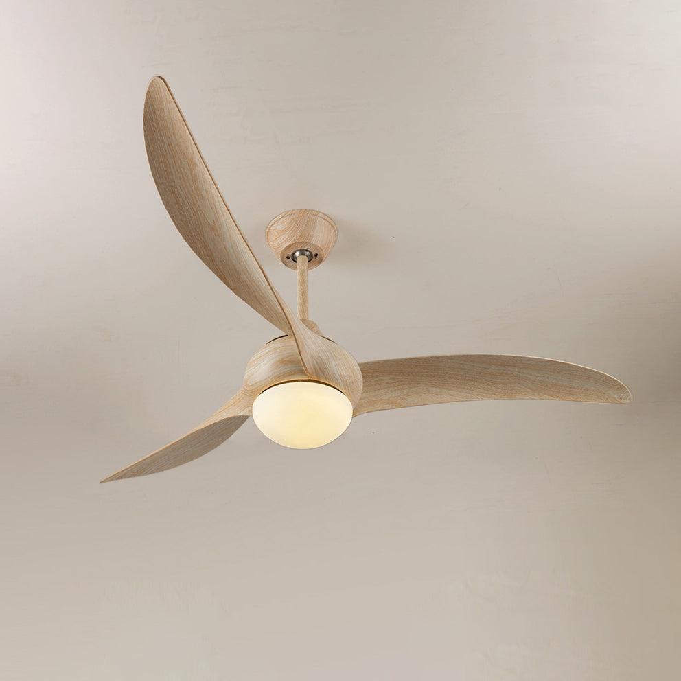 Selerena Natural Traditional Ceiling Fan Light