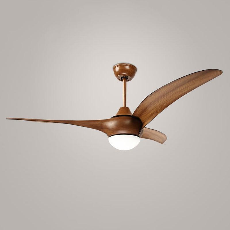 Selerena Natural Traditional Ceiling Fan Light
