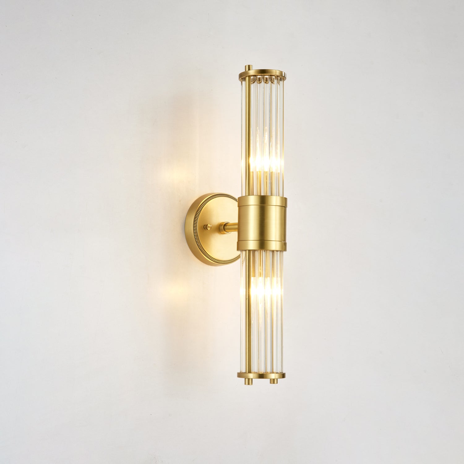 Vevenisra Nordic Art Cylinder Glass Wall Light