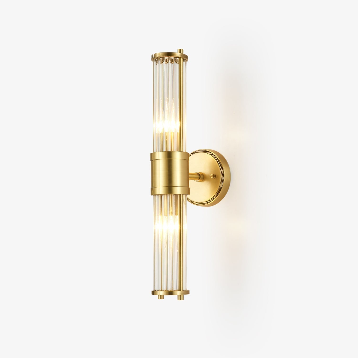 Vevenisra Nordic Art Cylinder Glass Wall Light