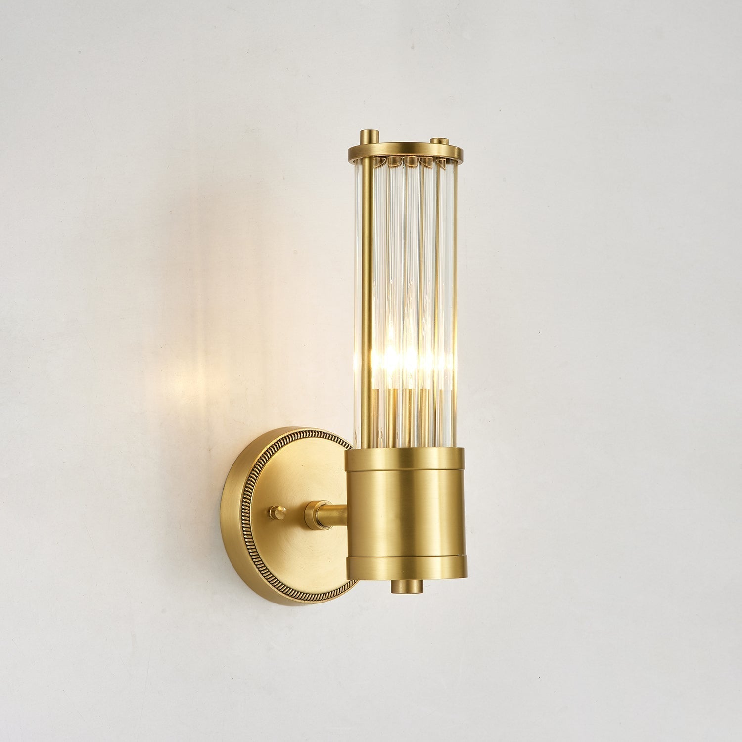 Vevenisra Nordic Art Cylinder Glass Wall Light