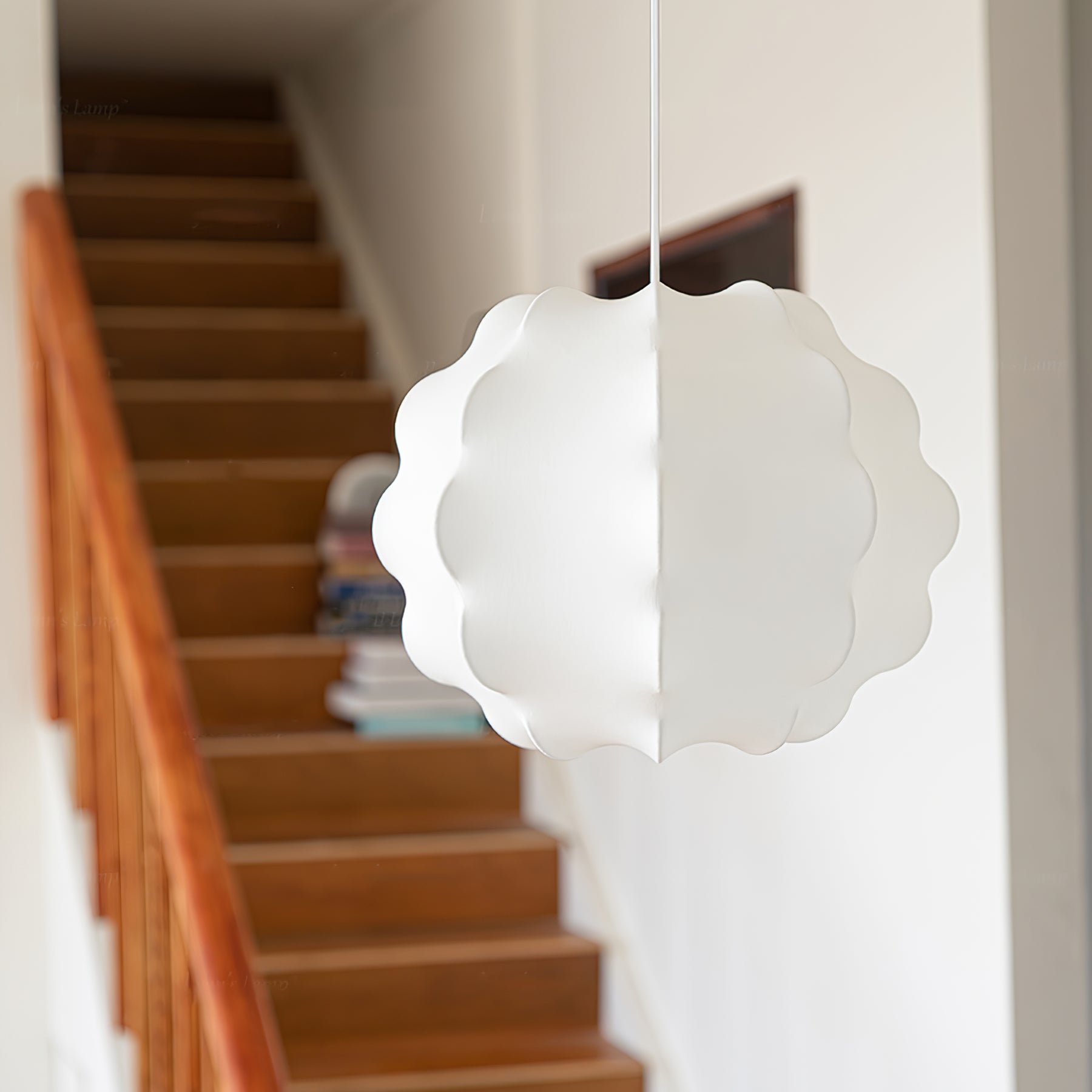 Elora Silk Scandinavian Pendant Lamp