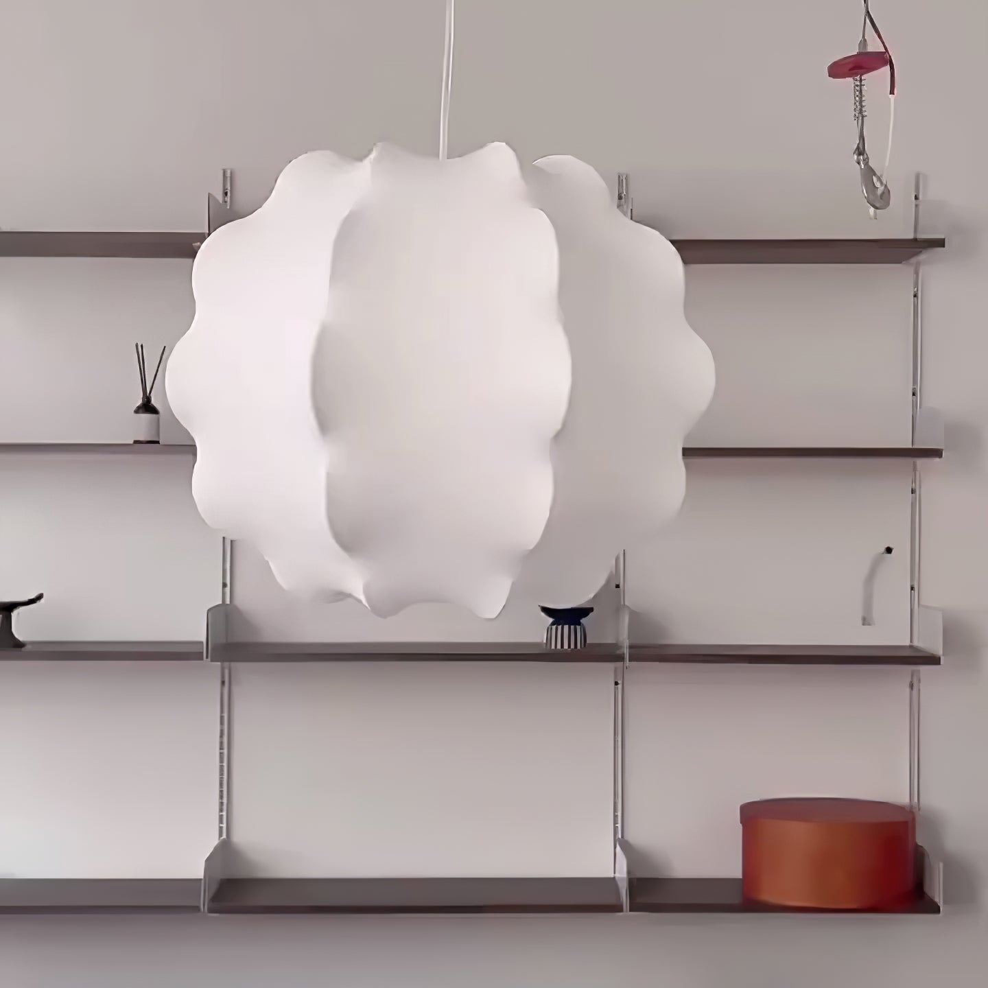 Elora Silk Scandinavian Pendant Lamp
