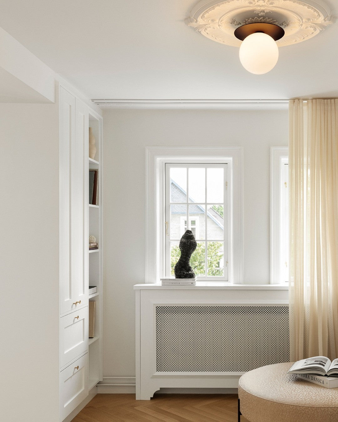 Irinor Premium Nordic Art Brass Wall Lamp