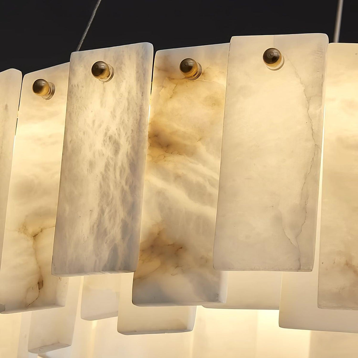 Vodore Alabaster Pendant Light
