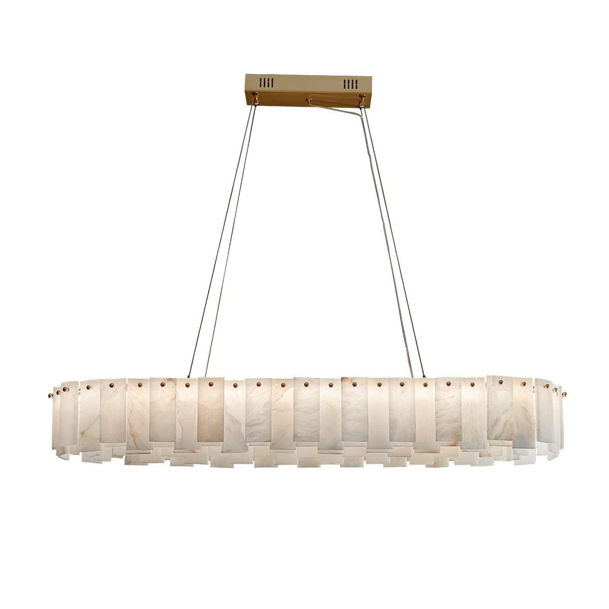 Vodore Alabaster Pendant Light