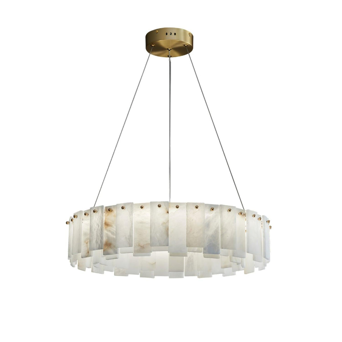 Vodore Alabaster Pendant Light