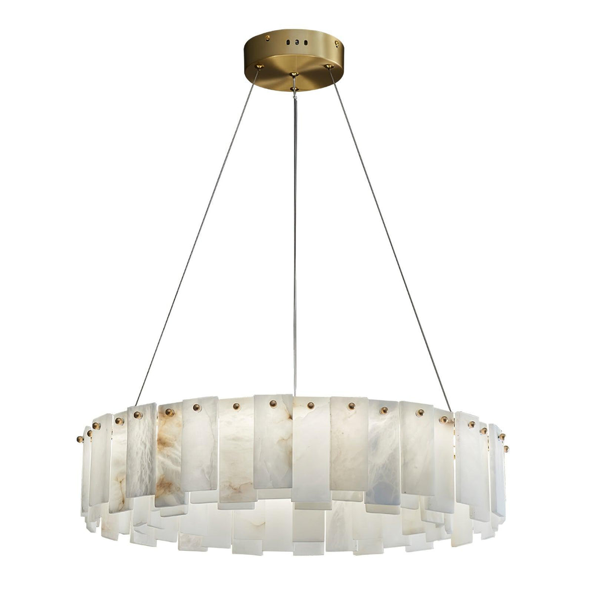Vodore Alabaster Pendant Light