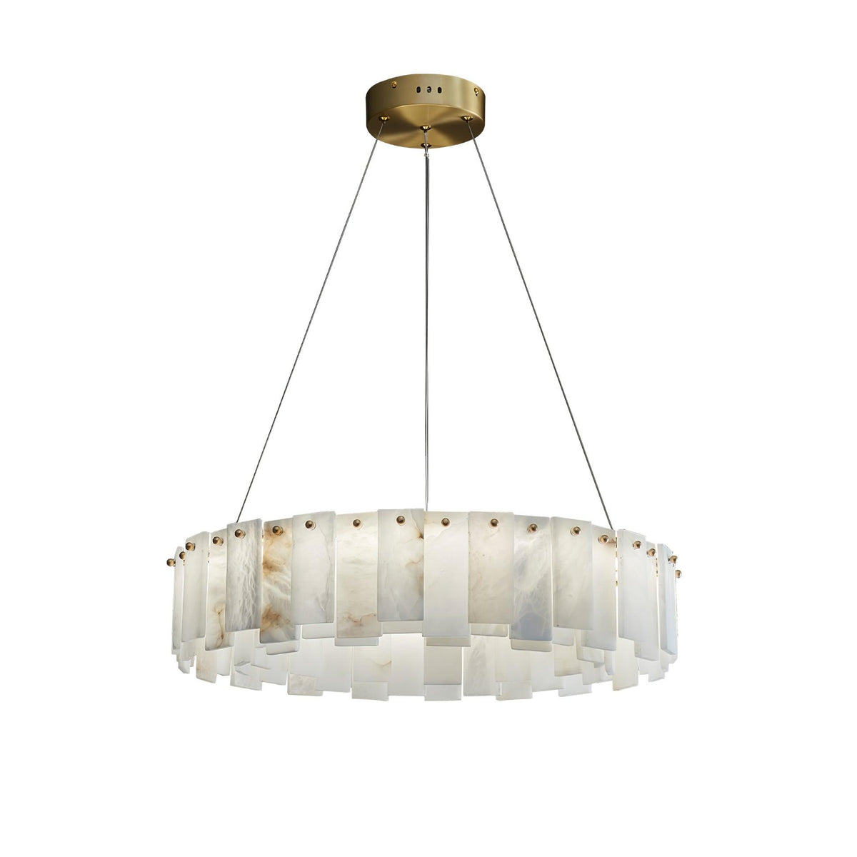Vodore Alabaster Pendant Light