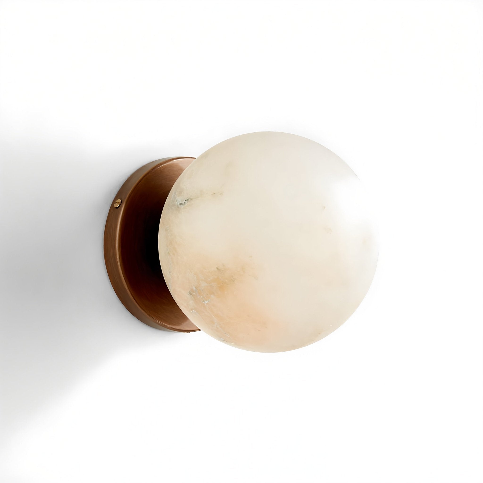 Avenisenne Twobody Celestial Double Alabaster Sconce