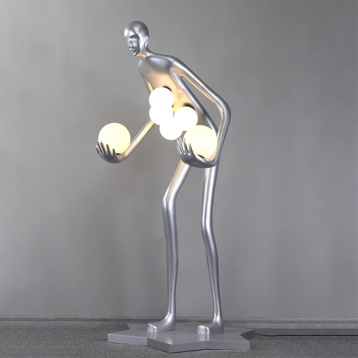 Silvaris Sculptural Floor Lamp