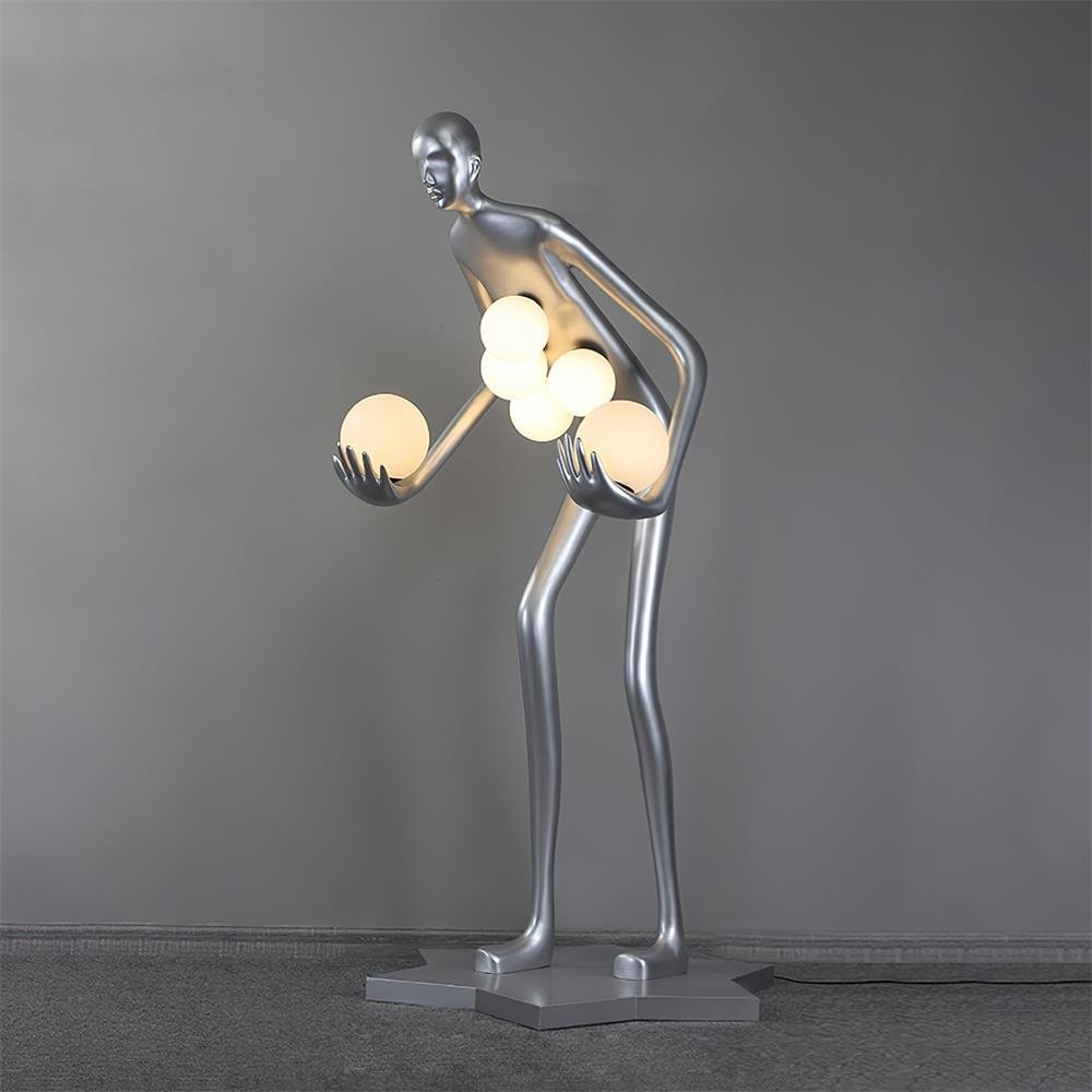 Silvaris Sculptural Floor Lamp