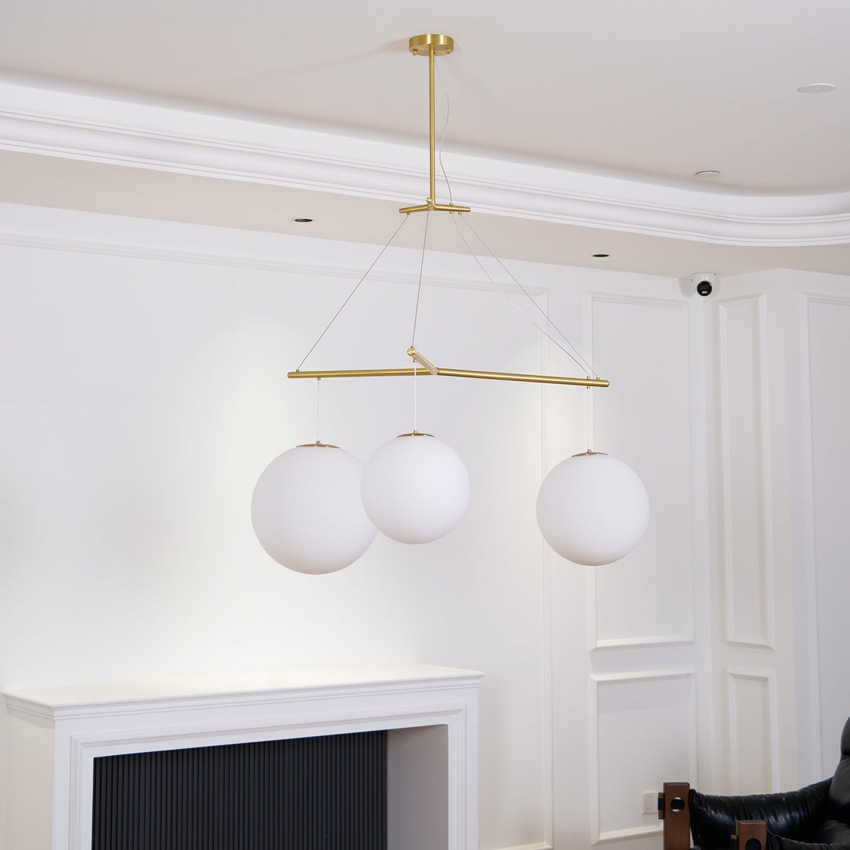 Triad Minimalist Glass Pendant Lamp