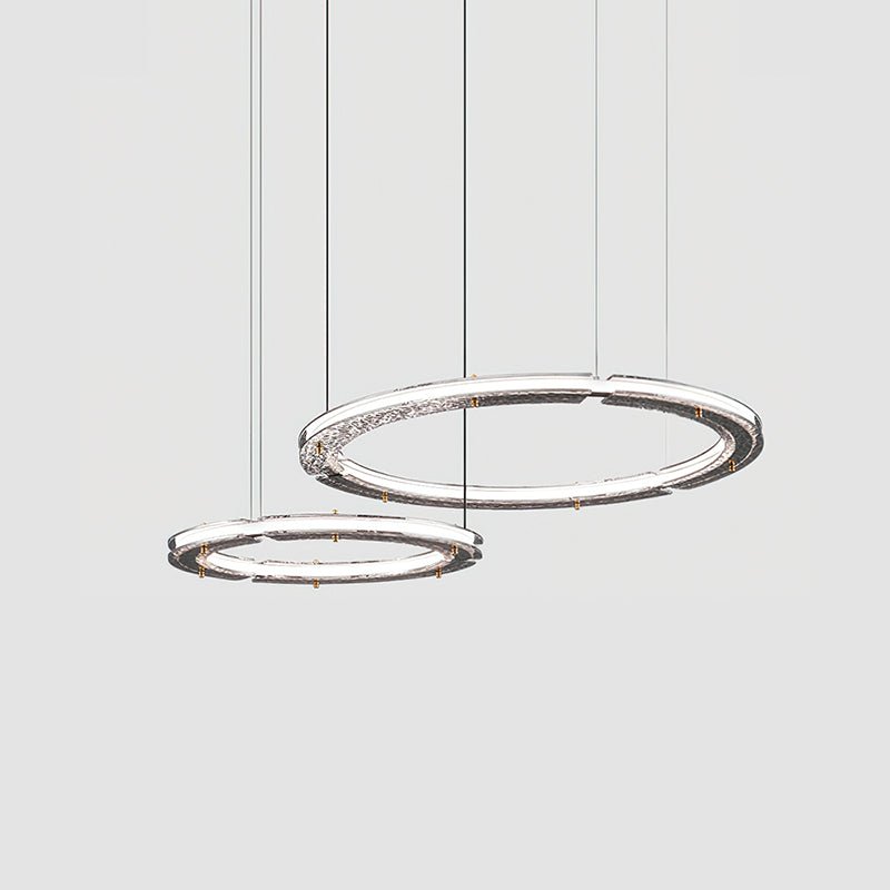 Lunara Dual-Ring Crystal Chandelier