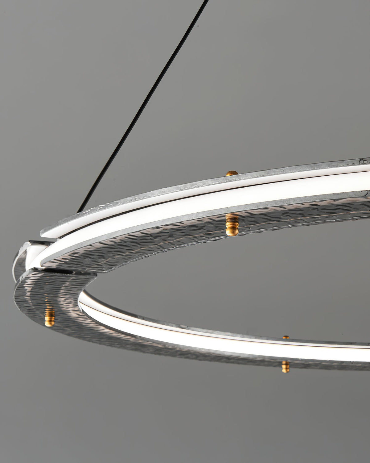 Lunara Dual-Ring Crystal Chandelier