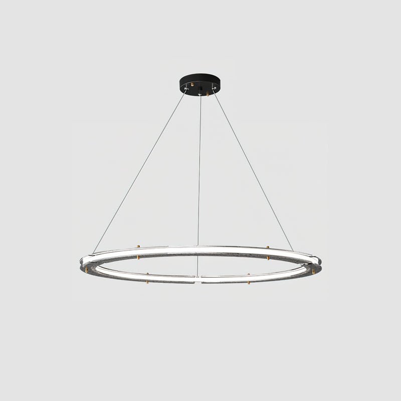 Lunara Dual-Ring Crystal Chandelier