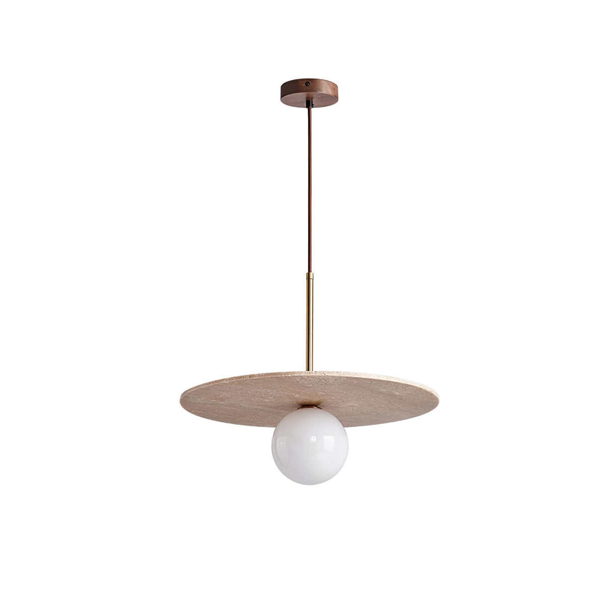 Noreielle Travertine Pendant Light