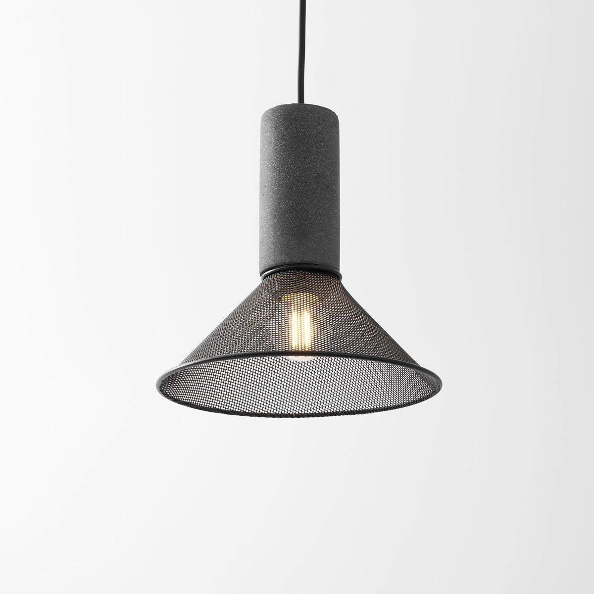Bellwick Cement Mesh Pendant Light