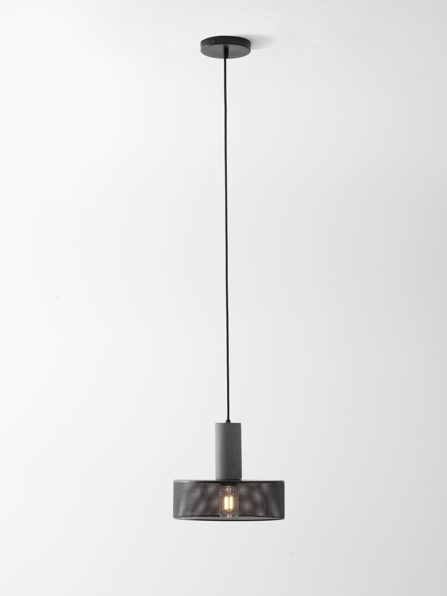 Bellwick Cement Mesh Pendant Light