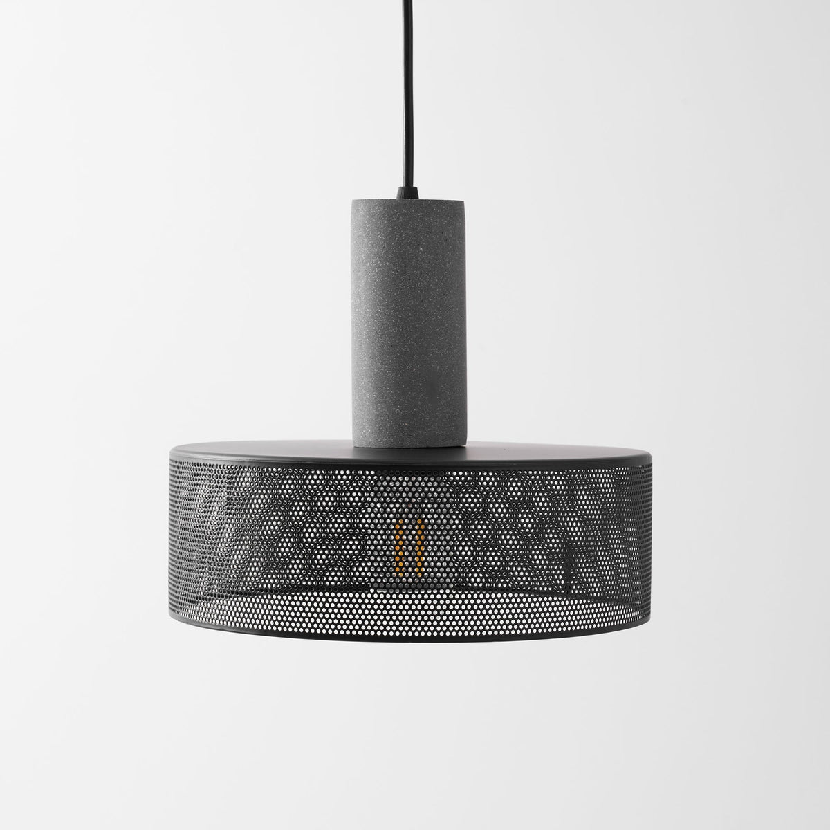 Bellwick Cement Mesh Pendant Light