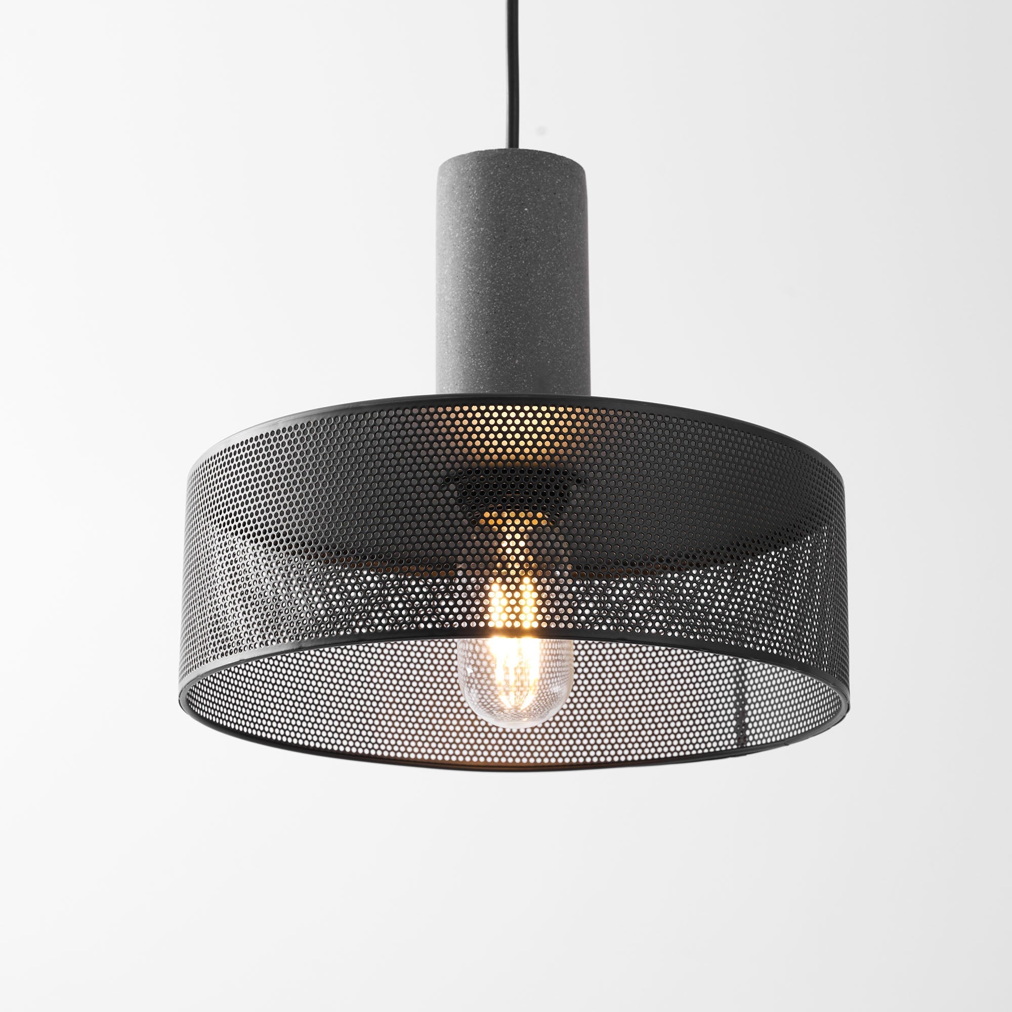 Bellwick Cement Mesh Pendant Light