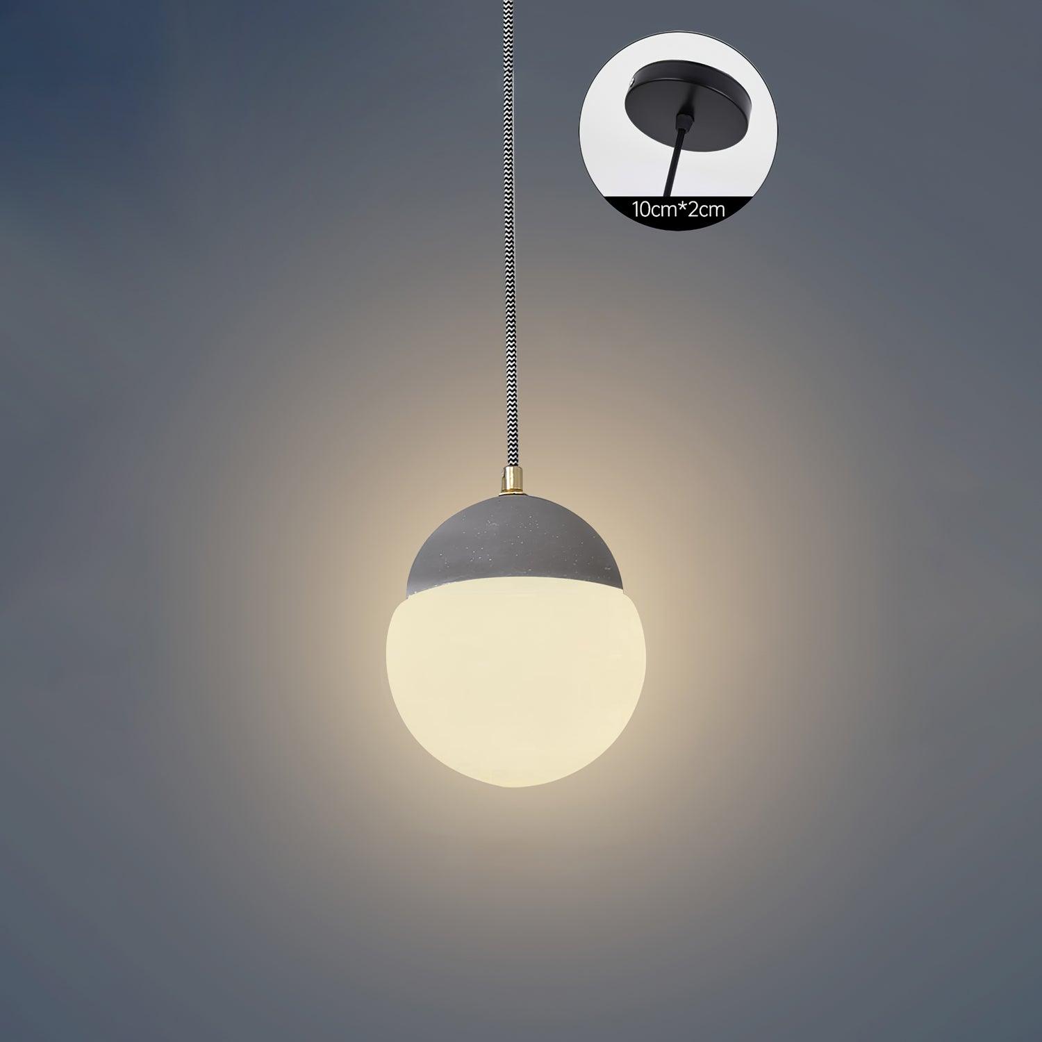 Ilraearis Glass Pendant Light