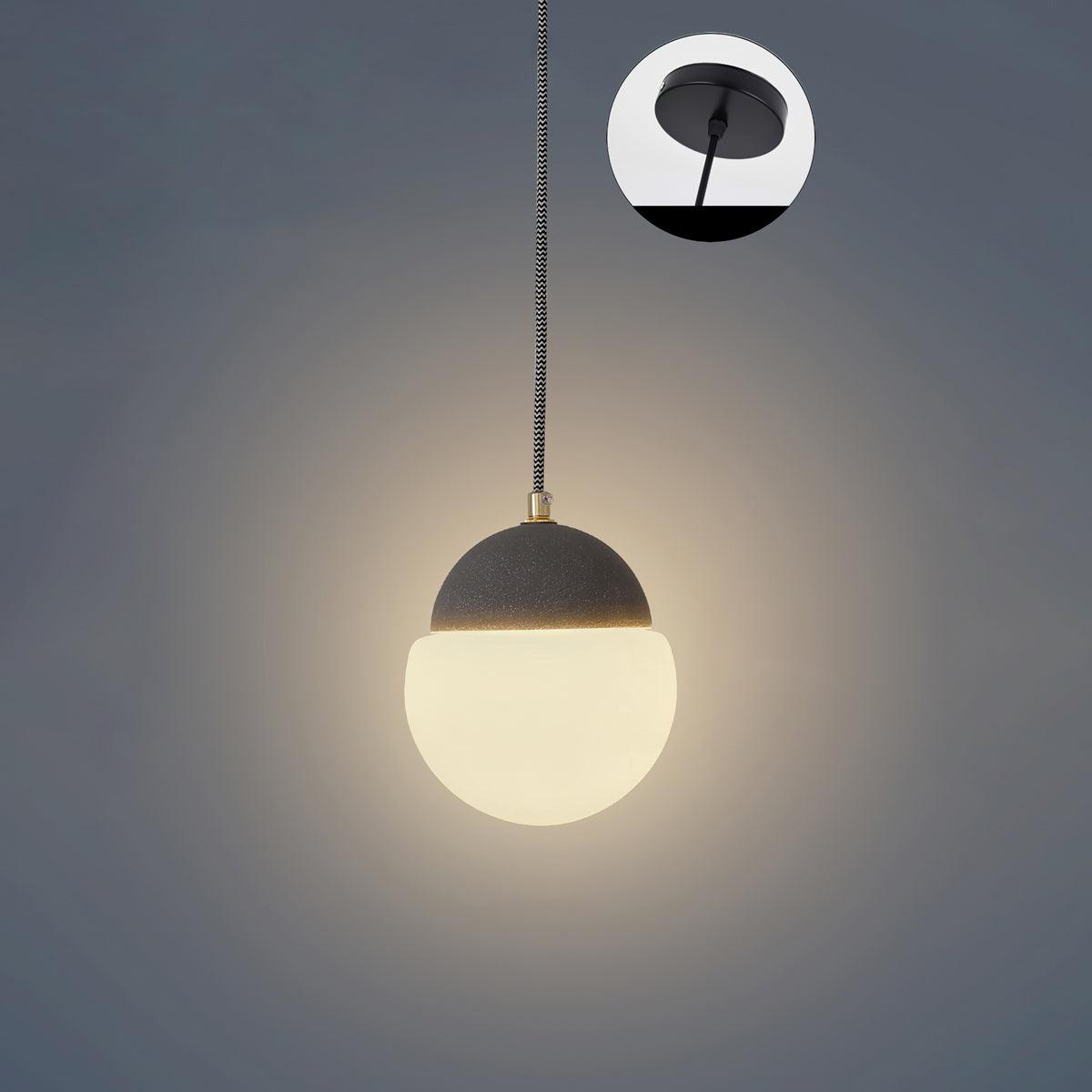 Ilraearis Glass Pendant Light