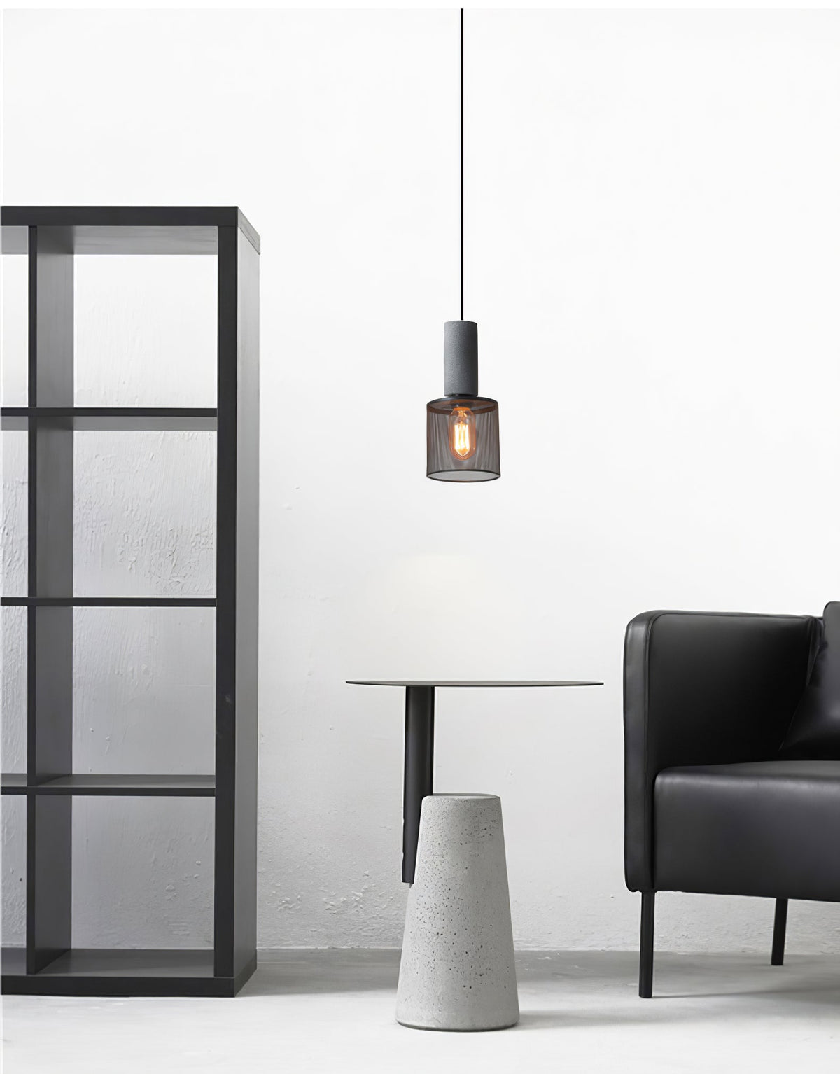 Bellwick Cement Mesh Pendant Light