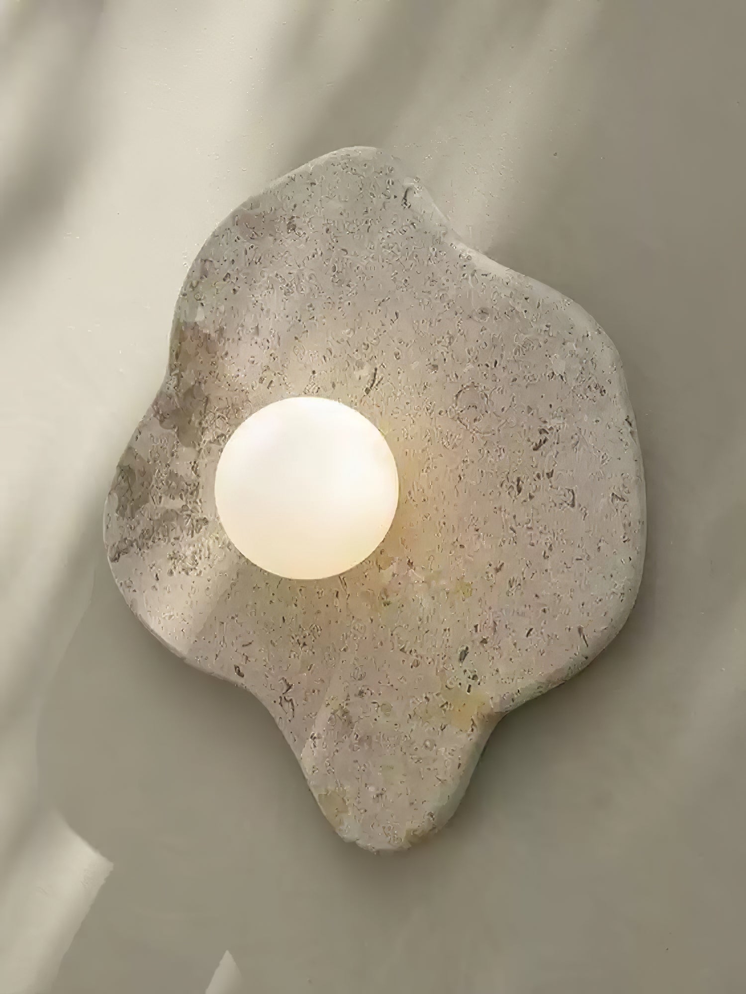 Bloom Rustic Marble Wall Lamp