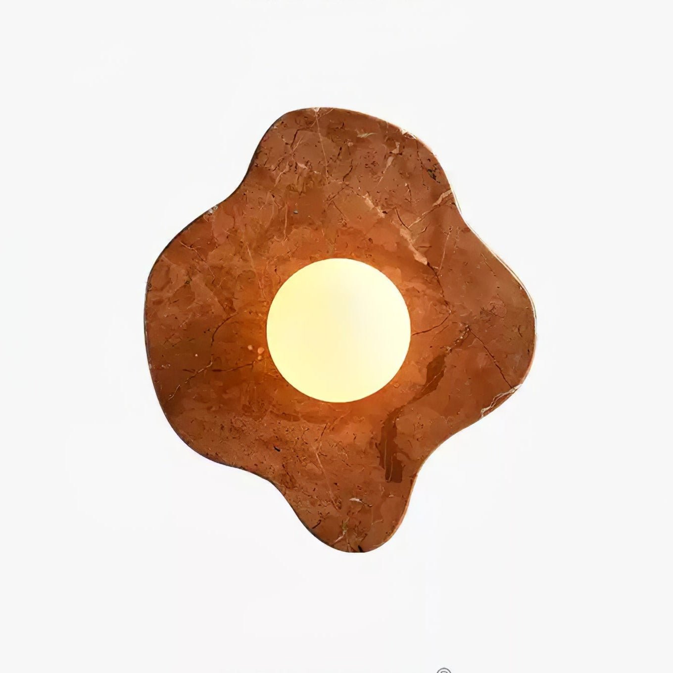 Bloom Rustic Marble Wall Lamp