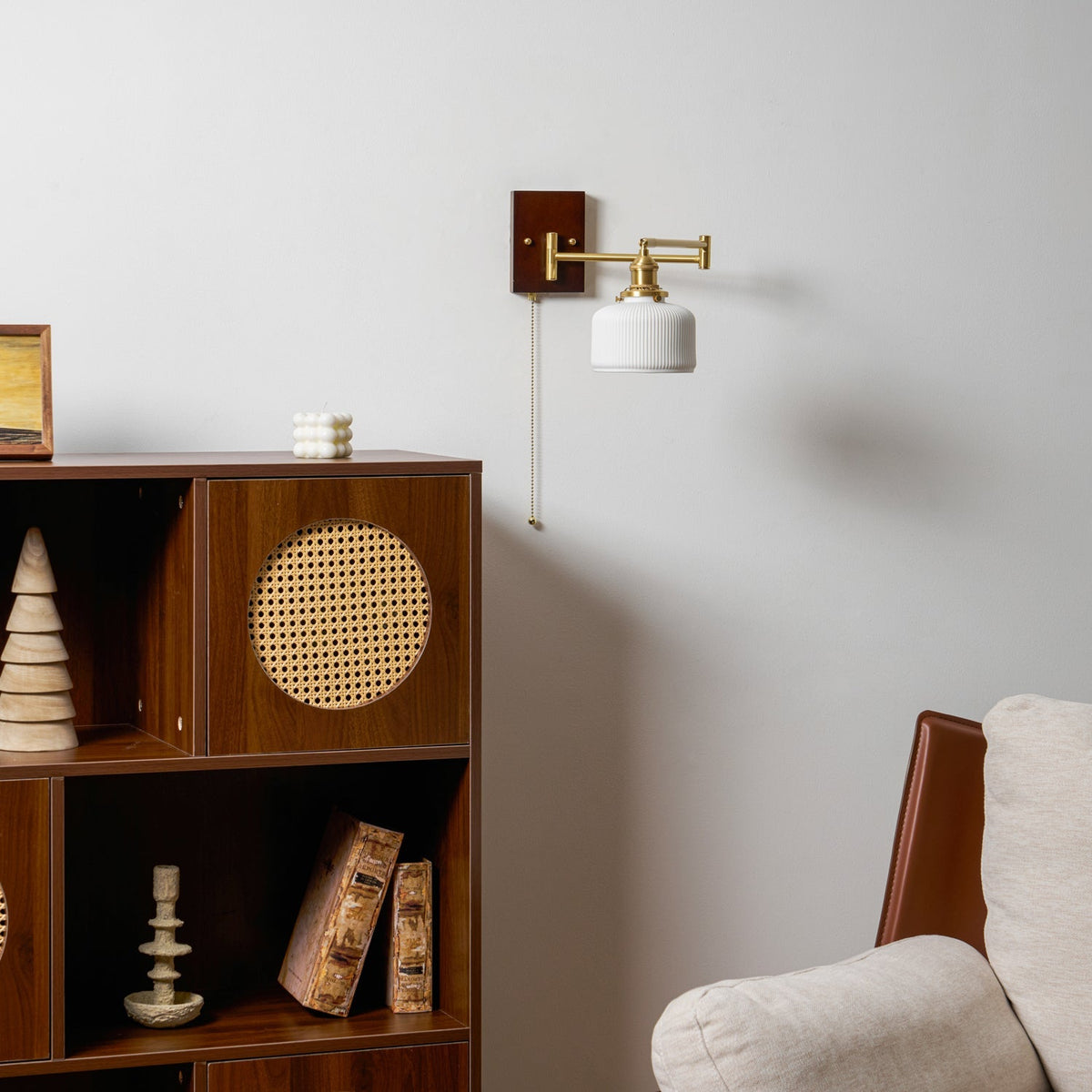 Marview Ceramic Geometry Indoor Wall Light