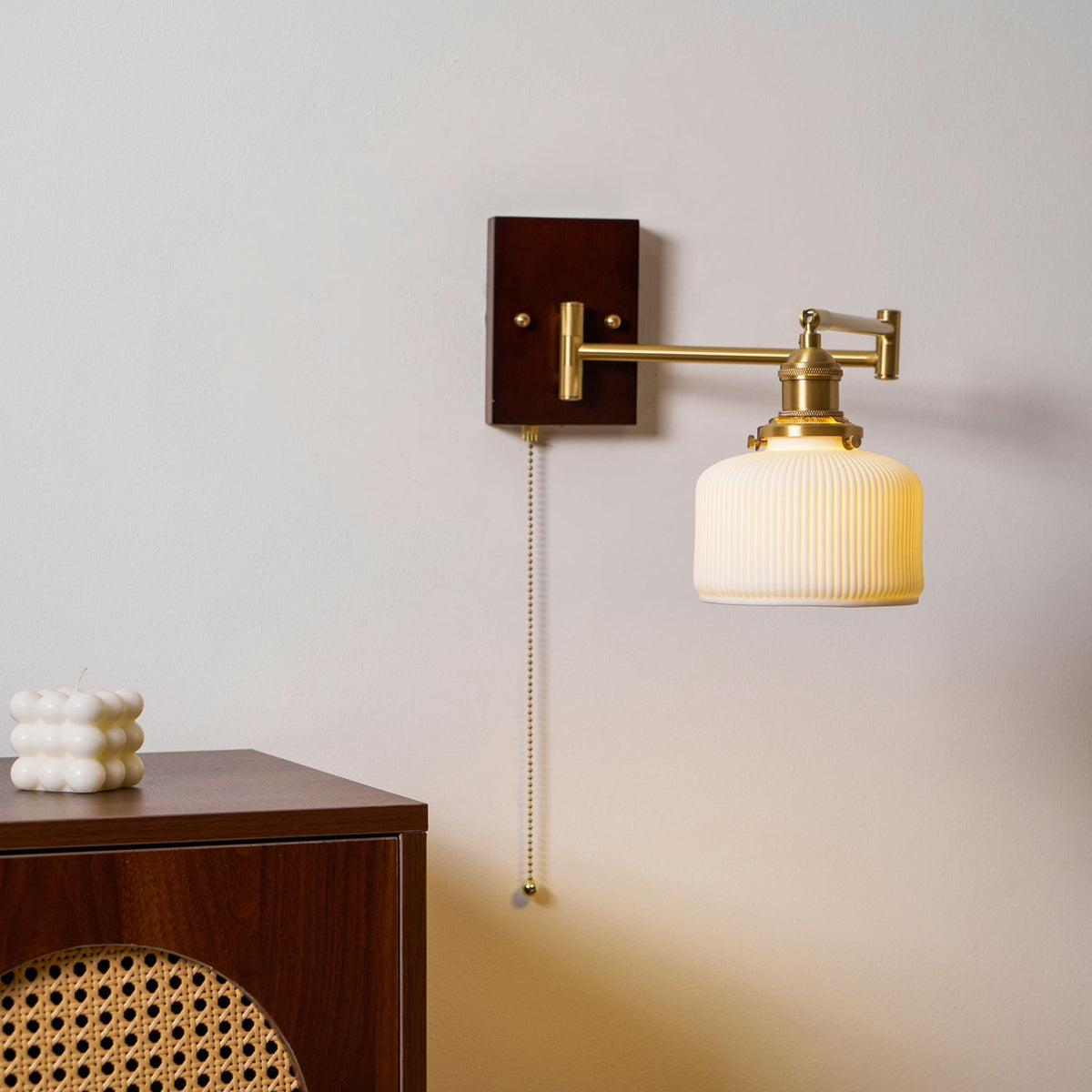 Marview Ceramic Geometry Indoor Wall Light