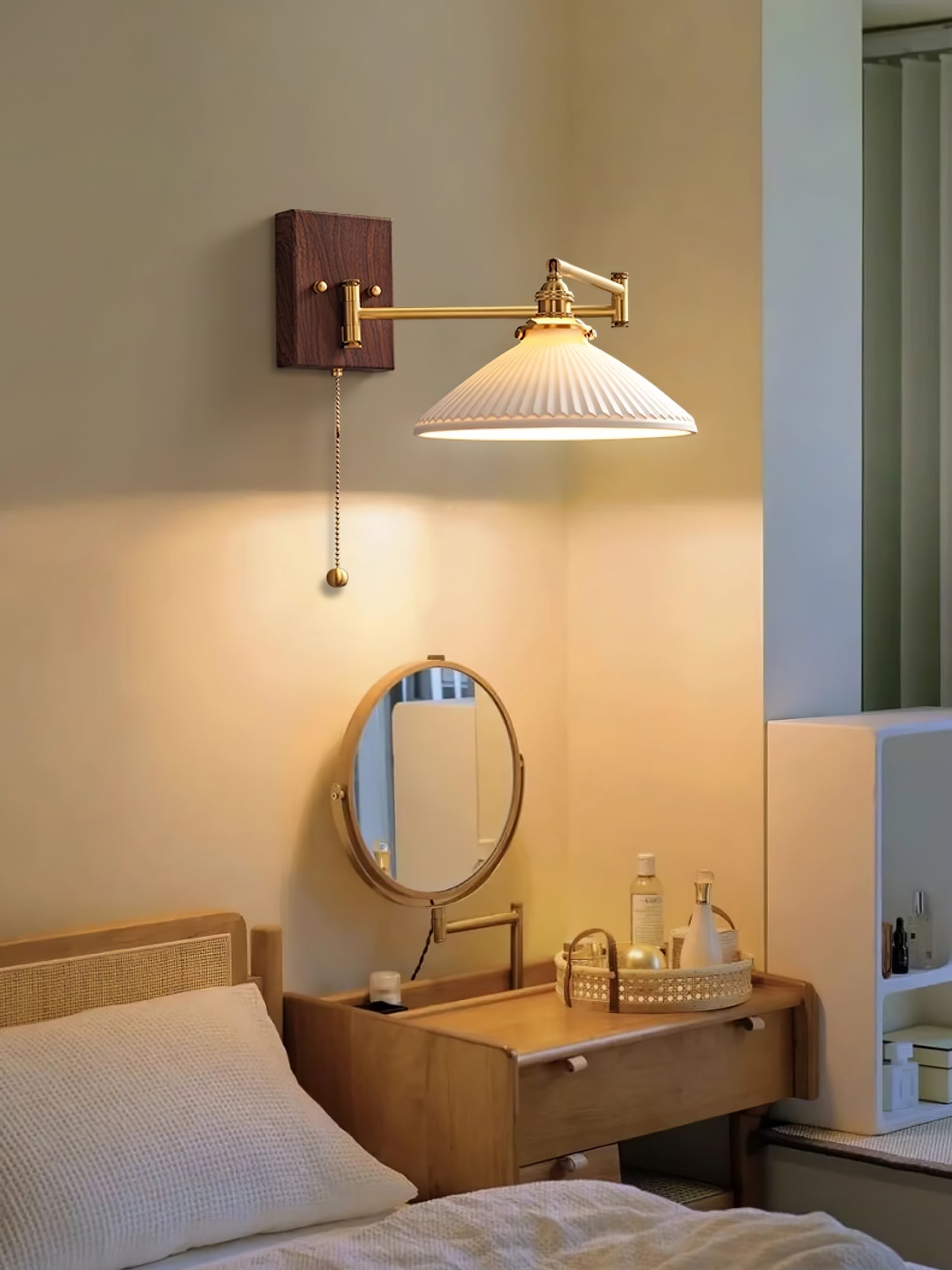 Marview Ceramic Geometry Indoor Wall Light