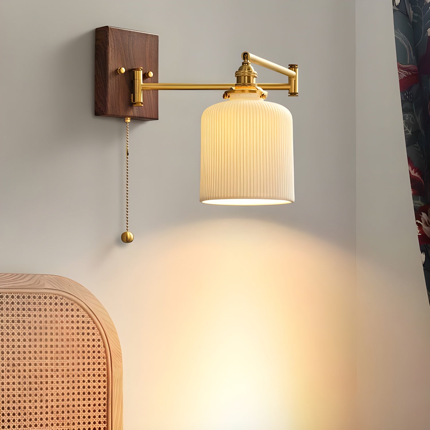 Marview Ceramic Geometry Indoor Wall Light