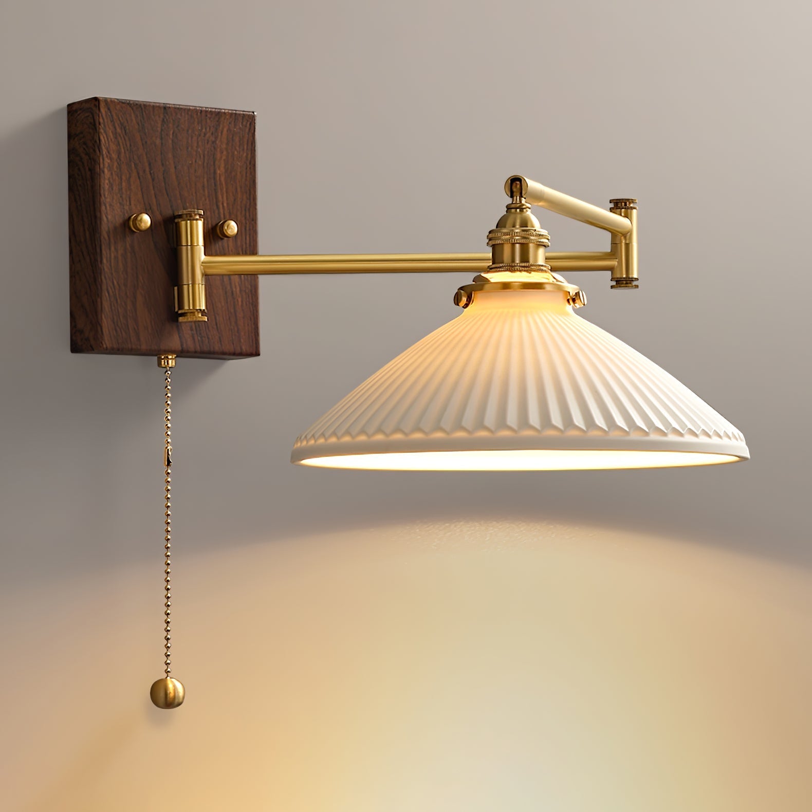 Marview Ceramic Geometry Indoor Wall Light